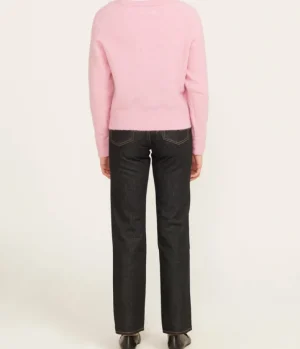Knitwear-Samsoe Samsoe Nor O Short Knit in Orchid Smoke