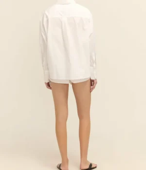 Tops-Yaitte Palma Shirt in Crisp White