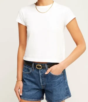 Shorts | Denim-Agolde Parker Long Short in Enamour