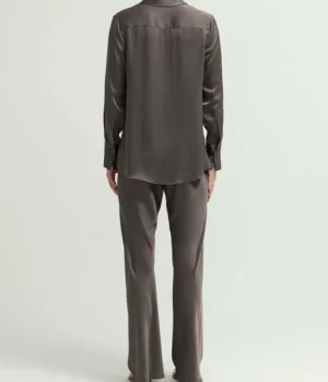 Tops-A.Emery Philippa Shirt in Graphite