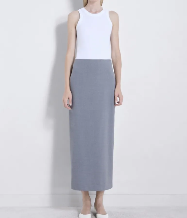 Tops-Loulou Studio Poso Tank Top in White