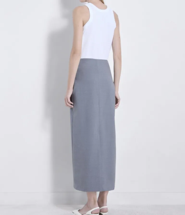 Tops-Loulou Studio Poso Tank Top in White