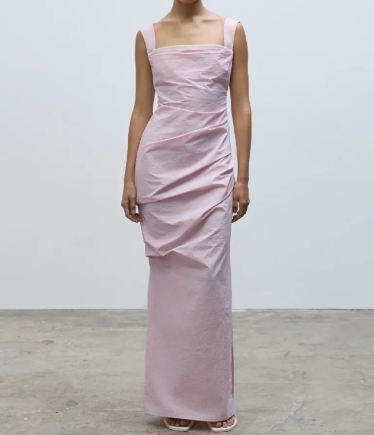 Dresses-Paris Georgia Raf Dress in Blush