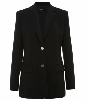 Jackets & Outerwear-Theory Relaxed Blazer in Black