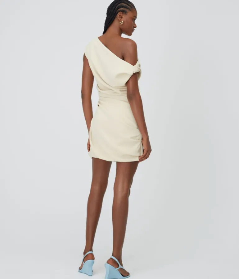 Dresses-Paris Georgia Remmy Mini Dress in Butter