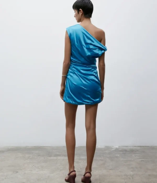 Dresses-Paris Georgia Remy Mini Dress in Bold Blue