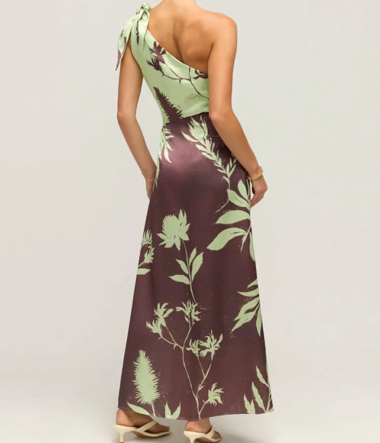 Dresses-Roame Riviera One Shoulder Maxi Dress in Australiana Floral