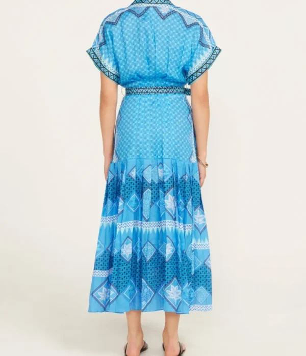 Dresses-Saloni Riya Maxi Dress in Verdant