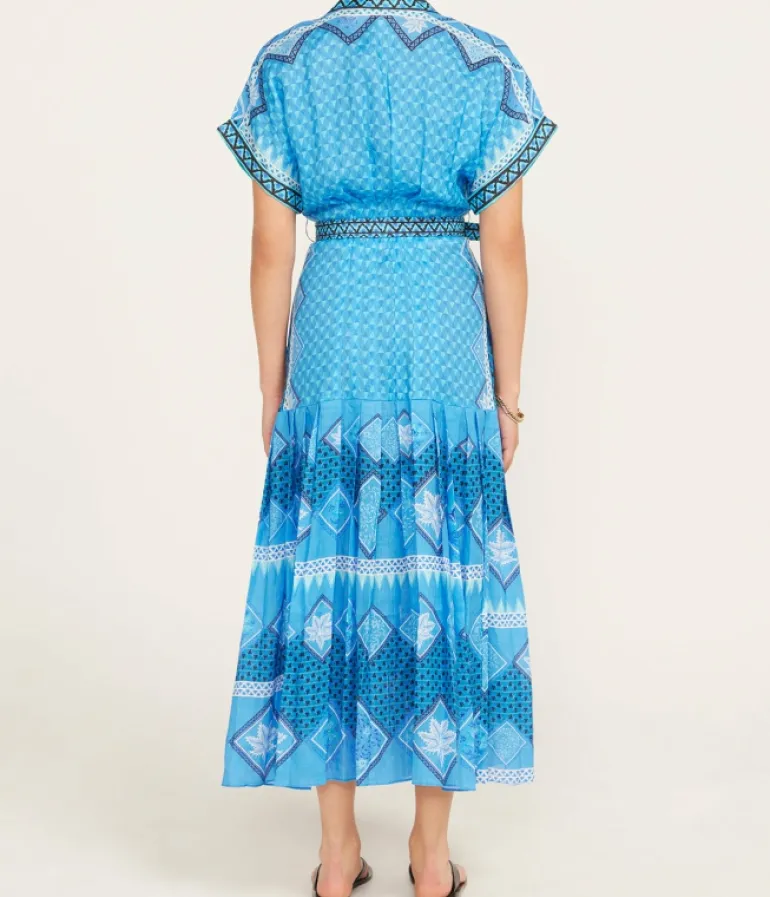 Dresses-Saloni Riya Maxi Dress in Verdant