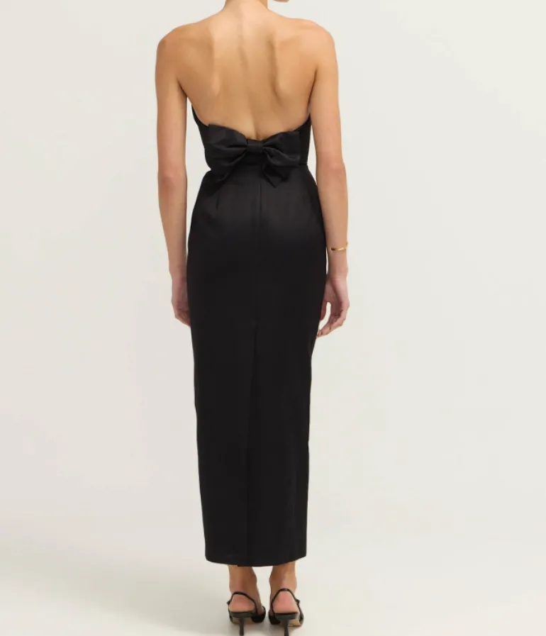Dresses-Posse Romeo Strapless Dress in Black
