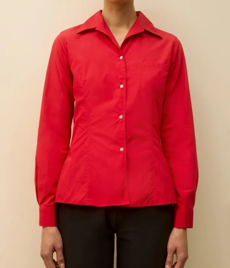 T-shirts & Tanks-Flore Flore Rosie Shirt in Red