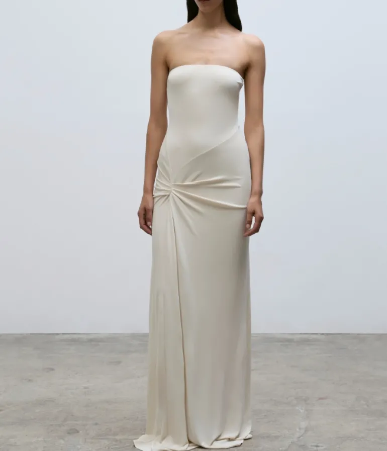 Dresses-Paris Georgia Ruth Dress in Bone