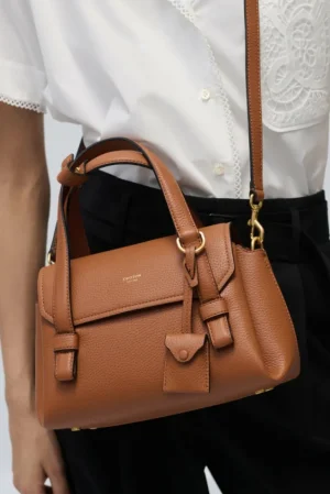 Bags-Oroton Sabine Small Day Bag in Amber