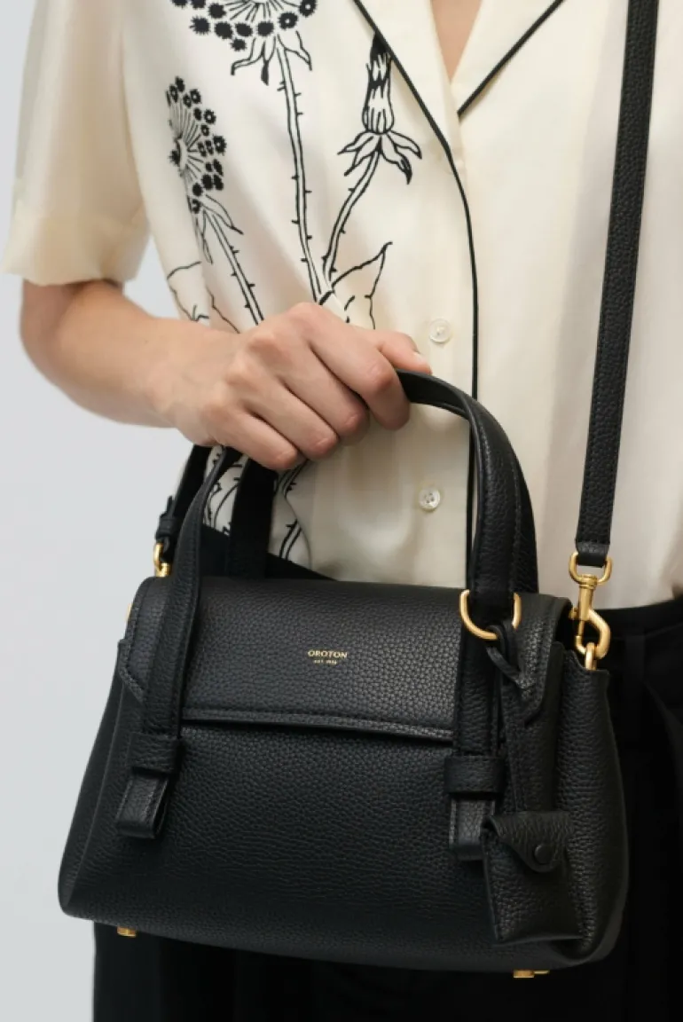 Bags-Oroton Sabine Small Day Bag in Black