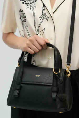 Bags-Oroton Sabine Small Day Bag in Black