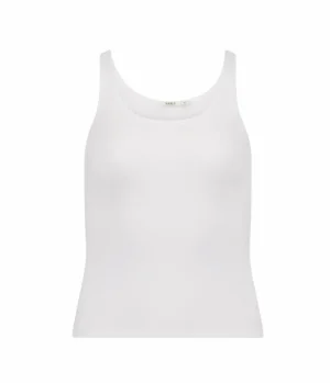 T-shirts & Tanks-MARLE Sena Singlet in Ivory