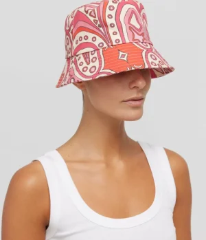 Hats-Lack of Color Shore Bucket Hat in Retro Pink