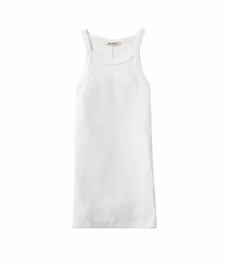 T-shirts & Tanks-Maggie Marilyn 01 Singlet in White