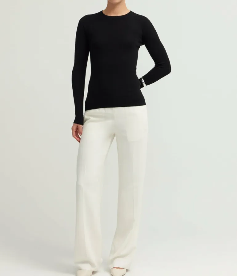 Pants-Anine Bing Soto Pant in Ivory