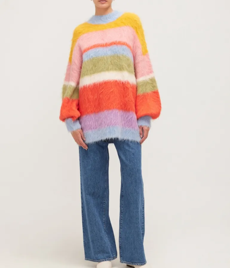 Knitwear-Alemais Sporty Sweater in Multi