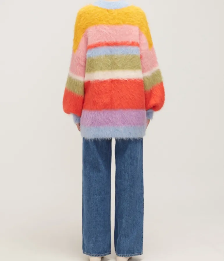 Knitwear-Alemais Sporty Sweater in Multi