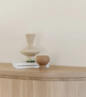 Mode Living-Marloe Marloe Stevie Vase in Dusty Beige