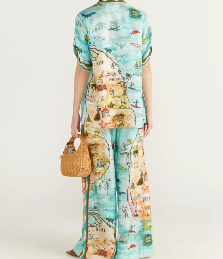 Tops-Alemais Swell Shirt in Multi