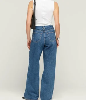 Denim-Mode Sportif Taylor Low Rise Wide Leg in Sweet Memory