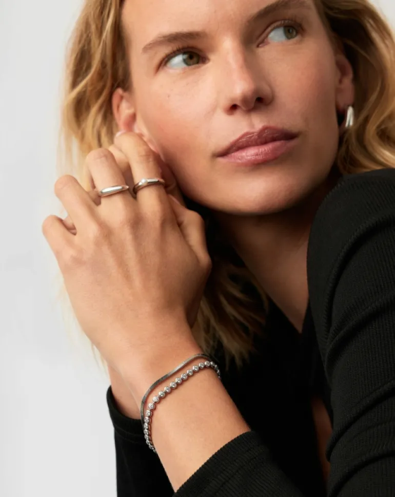 Jewellery | Bracelets-Missoma Tennis Round Bracelet in Silver