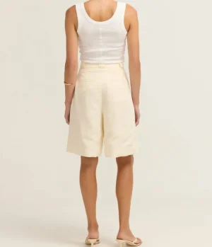 Shorts-Solid and Striped The Lalleene Short in Brule