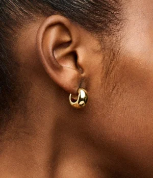 Jewellery | Earrings-Lie Studio The Simone Earrings in Gold