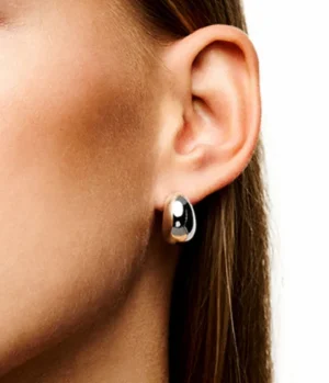Jewellery | Earrings-Lie Studio The Simone Earrings in Silver