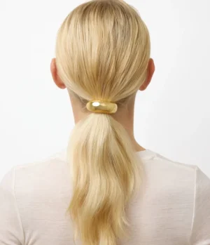 Jewellery-Lie Studio The Thea Hair Tie in Gold