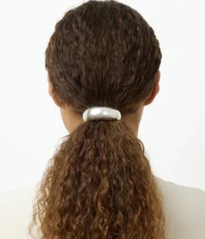 Jewellery-Lie Studio The Thea Hair Tie in Silver