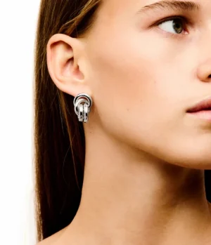 Jewellery | Earrings-Lie Studio The Vera Earrings in Silver