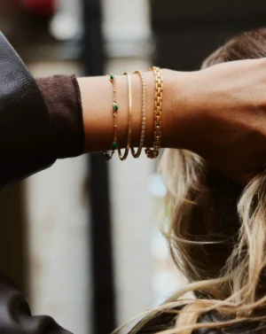 Jewellery | Bracelets-Missoma Timepiece Link Chain Bracelet in Gold