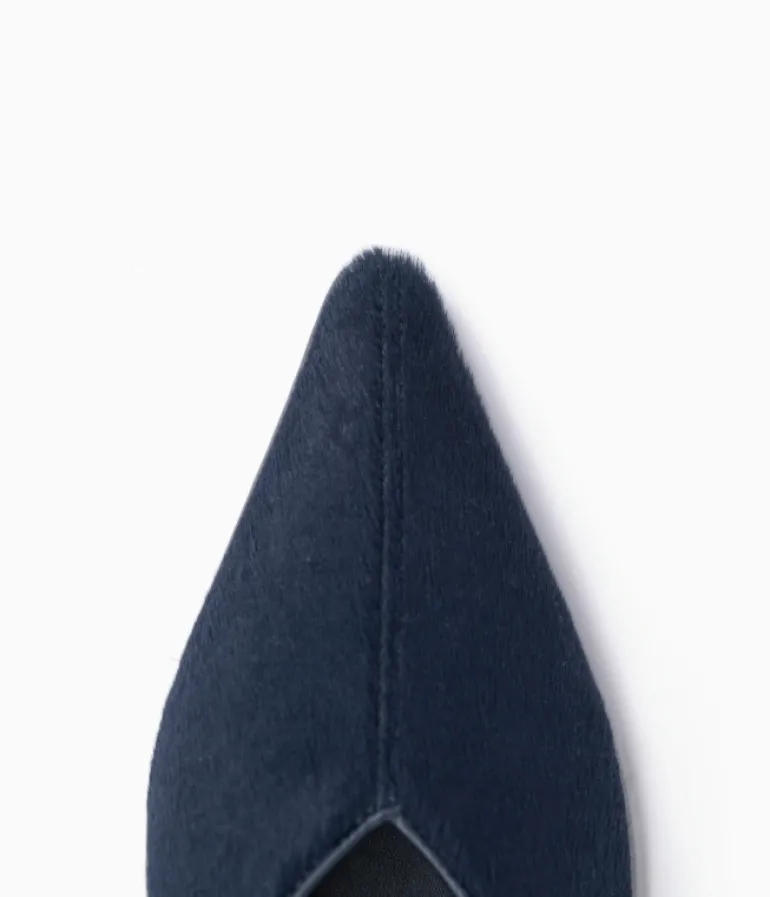Heels & Pumps-Studio Amelia Toro Slingback Heel in Navy