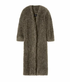 Jackets & Outerwear-A.Emery Valdes Coat in Petrol