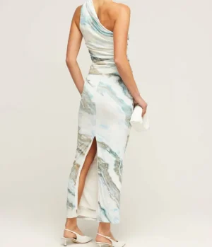 Skirts-Anna Quan Vesper Fitted Skirt in Agate