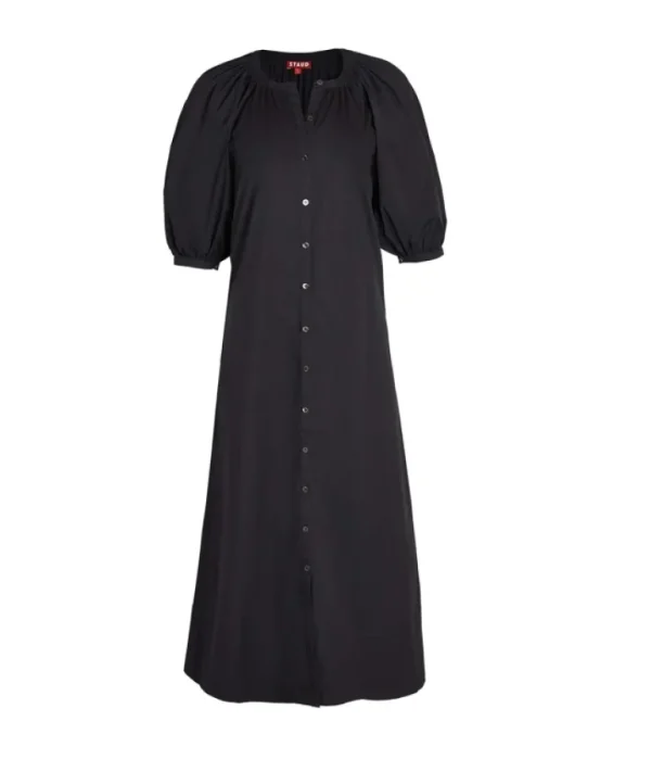 Dresses-Staud Vincent Dress in Black