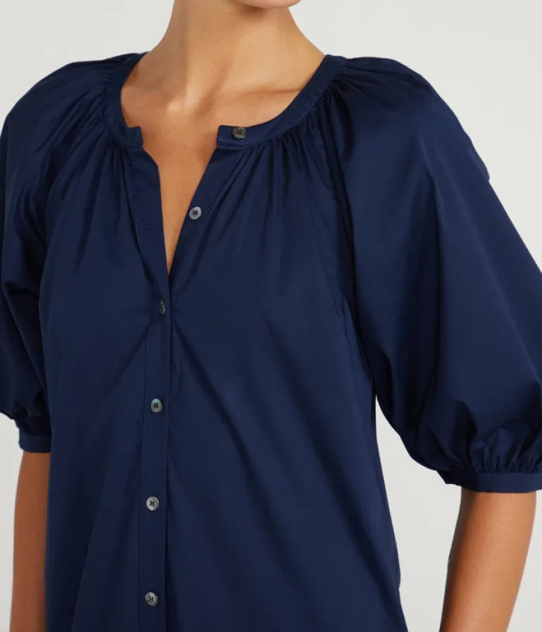 Dresses-Mode Sportif Vincent Dress in Navy