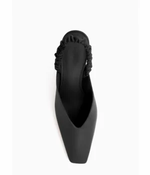 Heels & Pumps-Studio Amelia Zadie Pointed Mule in Black